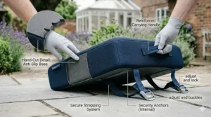 bariatric-wheelchair-cushion-anti-slip-and-strapping-system