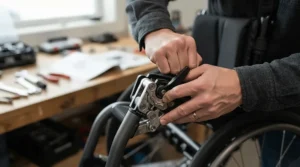 Look to buy folding wheelchair footplates featuring quick-fold hinges for effortless daily handling.